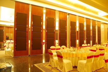 Wooden Operable Demountable Movable Partition Walls Max 4 Meter Height ODM