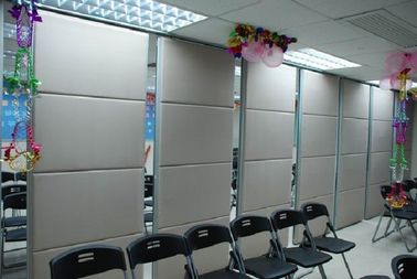 Aluminum Profile Decorative Acoustic Partition Wall Water - Proof Space Saving