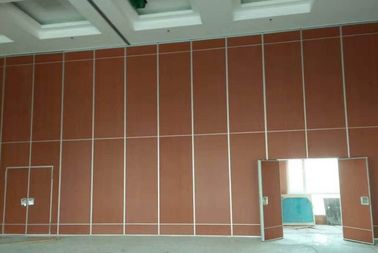 Banquet Hall Office House Wooden Sliding Door Movable Sound Proof Partition Wall