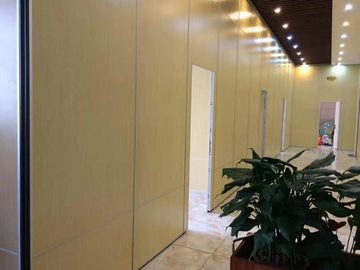 Banquet Hall Office House Wooden Sliding Door Movable Sound Proof Partition Wall