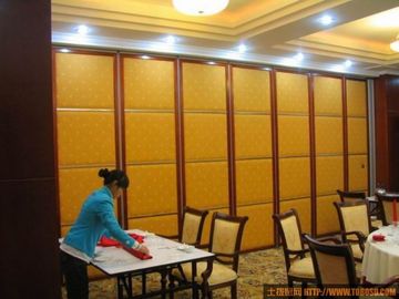 Melamine Surface MDF Wooden Acoustic Partition Wall for Living Room / Office