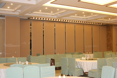Hotel Banquet Hall Acoustic Movable Partitions Walls / Folding Sliding Gate