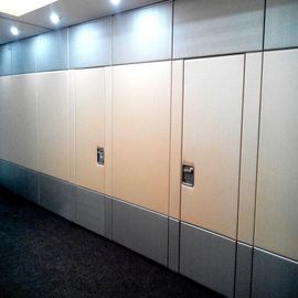 Wooden Folding Panel Partitions / Temporary Room Dividers 17 Meter Height