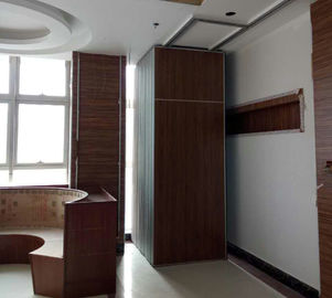 4m Height Operable Acoustic Sliding Partition Walls MDF Board + Aluminium Material
