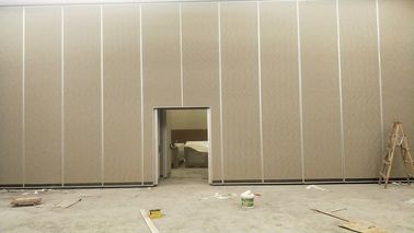 Wood Panel Door Operable Sliding Partition Walls for Restaurant Commercial Furniture