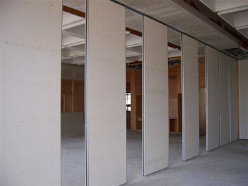 Top Hanging MDF Operable Partition Wall Systems / Classroom Acoustic Movable Walls