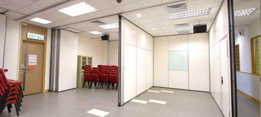 Aluminium Frame Mobile Acoustic Partition Wall 85mm Thickness MDF Board Basic Material