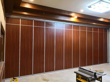 Soundproof Operable Wall Movable 65 mm Partition Walls For Restaurant Hospital Gym