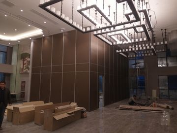 Interior Wood Soundproof Partition Operable Demountable Movable Partition Wall