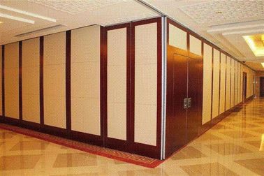 Collapsing Movable Wooden Folding Sound Proof Partitions Noise And Heat Reduction