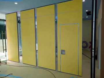 Exterior And Interior Frame Glass Glazed Partition Door For Office Sound Insulation