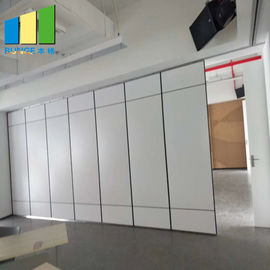 4 M Height Office Sound Proof Movable Sliding Flexible Partition Wall For Conference Room