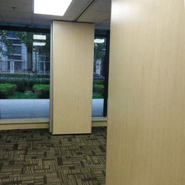 Polyester Fiber Board Interior Decorate Operable Partition Walls / Movable Room Divider Partition