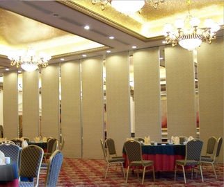 Sound Absorbing Material Sliding Partitions Walls For Banquet Room And Office Room