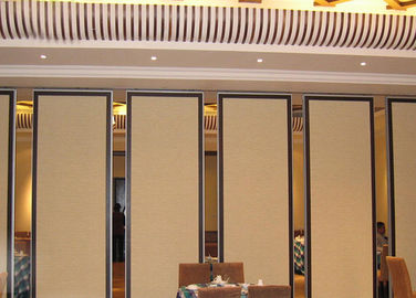 Sound Absorbing Material Sliding Partitions Walls For Banquet Room And Office Room