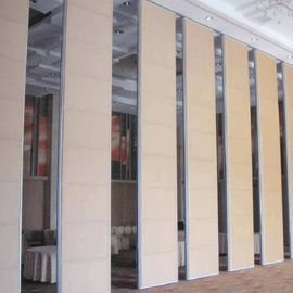 100MM Thickness Sliding Partition Walls / Sound Proof Operable Movable Partition Wall