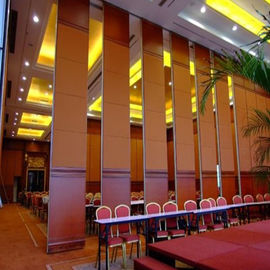 Sound Proof Movable Partition Walls For Auditorium / Folding Panel Partitions
