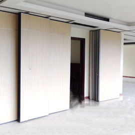 Soundproof Operable Movable Sliding Folding Partition Wall 65mm Thickness For Banquet Hall