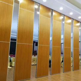 Interior Aluminum Sliding Folding 65mm Movable Partition Walls For Meeting Room