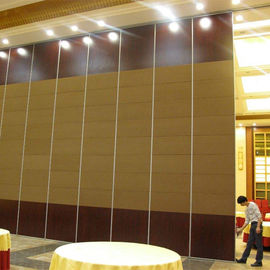 Interior Aluminum Sliding Folding 65mm Movable Partition Walls For Meeting Room