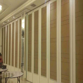 65MM Thickness Banquet Sliding Doors Interior Room Dividers For Hotel