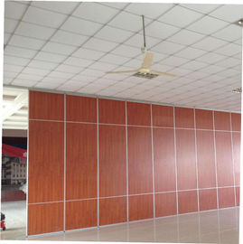 Soundproof Movable Partition walls , Manual Acoustic Operable Wall Office System