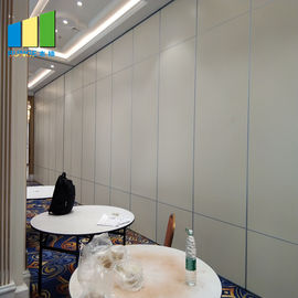 Aluminum Frame Restaurant Movable Partition Walls Acoustical Collapsible Wall