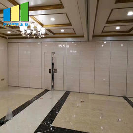 Fabric Folding Movable Partition Office Sliding Partition Walls For Hotel