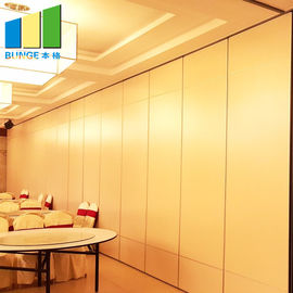 Aluminum Frame Acoustic Operable Sliding Partition Walls For Multi - Function Room