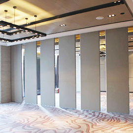 Aluminum Frame Folding Partition Walls Movable Acoustic Sliding Auditorium Door Room Divider For Exhibition Hall