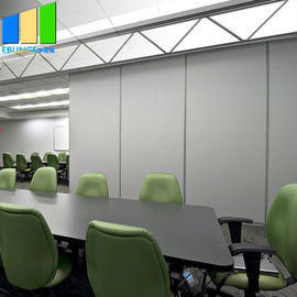 Top Hung Sound Proof Partitions System Acoustic Partition Panels Soundproofing Sliding Partition Wall For Meeting Room