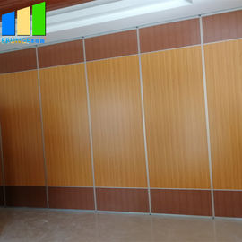 Plywood Sound Proof Partitions Board Folding Wood Sliding Door Movable Folding Doors Room Dividers