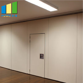 Sliding Folding Aluminium Frame Soundproof Acoustic Room Divider Partition For Office