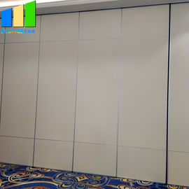 Aluminium Folding Door Retractable Acoustic Room Dividers Folding Portable Partition Wall For Hotel