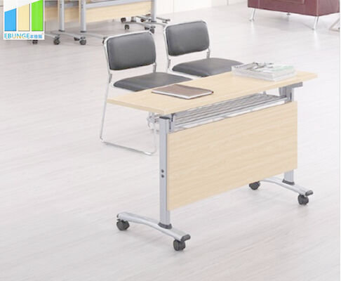 Ebunge Office Meeting Training Folding School Table Folding Desk With Wheels