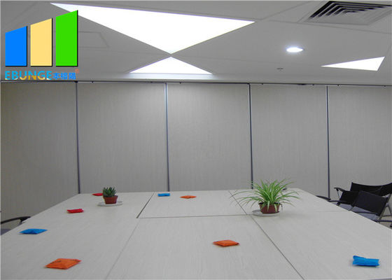 Laminate Finish Removable Soundproof Sliding Partition Wall For Hotel Convention Hall