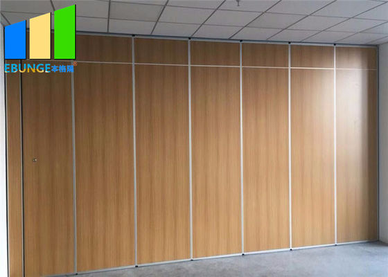 Customized Aluminum Melamine Folding Removable Partition Walls For Hotel