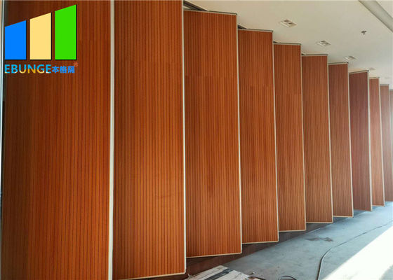 Customized Aluminum Melamine Folding Removable Partition Walls For Hotel