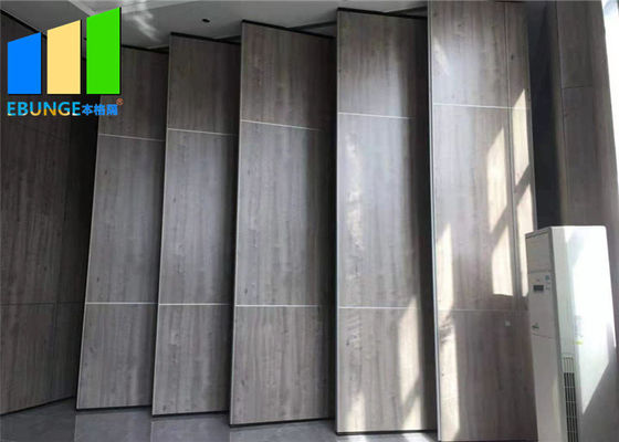 Modern Acoustic Movable MDF Wood Folding Partition Walls For Restaurant Room