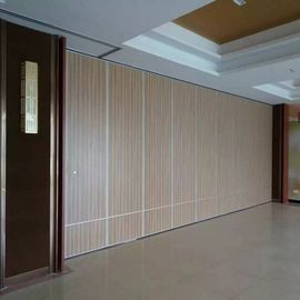 85 mm Commercial Folding Partition Walls Melamine Board Door Material