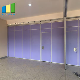Collapsible Acoustic Office Retractable Wall Movable Partitions For Conference Hall
