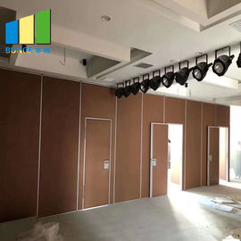 Acoustic Movable Wall Folding Sliding Partition Walls For Hotel Banquet Hall Ballroom