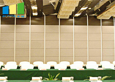 65mm Folding Sliding Soundproof Partition Walls Acoustic Conference Room Dividers