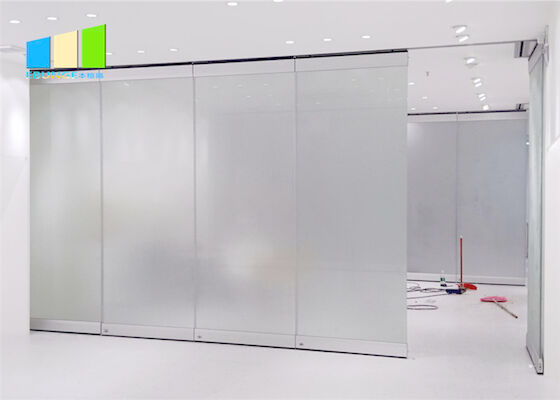 Folding Glass Partition Accessories Frameless Aluminium Glass Partition For Bathroom