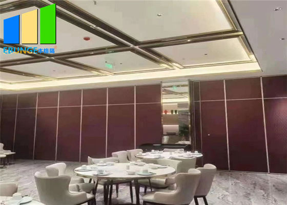 Hotel Soundproof Folding Door Temporary Movable Partition Walls Divider